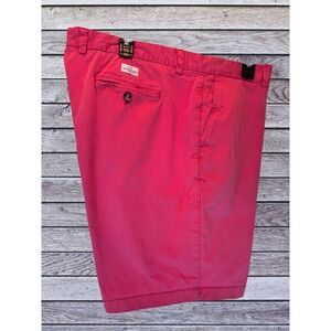 Vineyard Vines Breaker Shorts Men's 42x9 Flat Front Cotton Bright Pink Preppy
